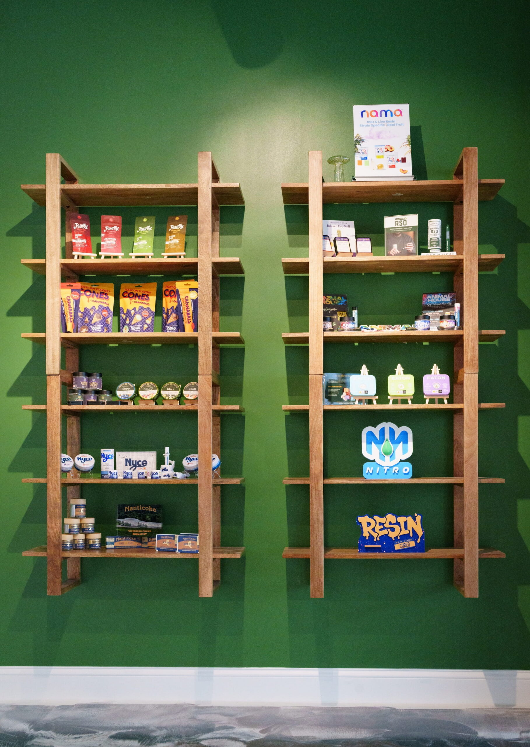 The Highline Dispensary interior and counter