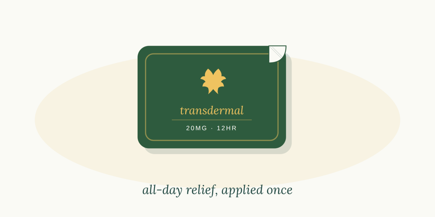 Cannabis Patches & Transdermals: All-Day Relief, One Application